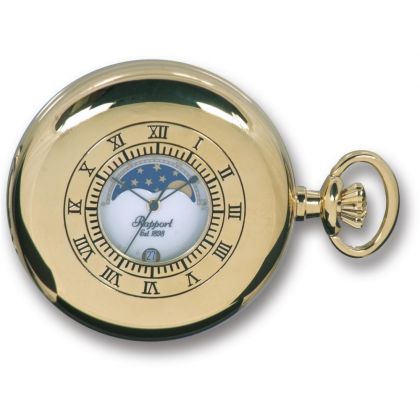 Silver quartz pocket on sale watch