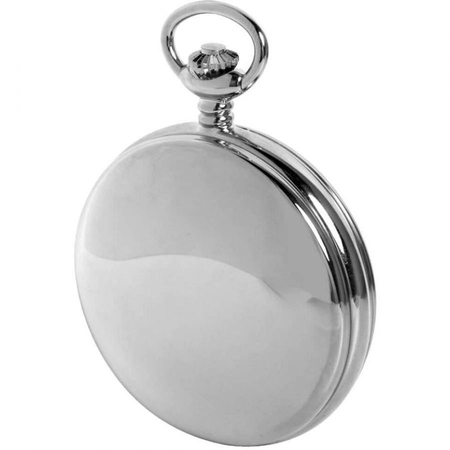 Chrome Double Half Hunter Mechanical Pocket Watch MP00732/01 ...