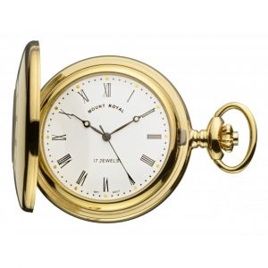 Rotary half outlet hunter pocket watch