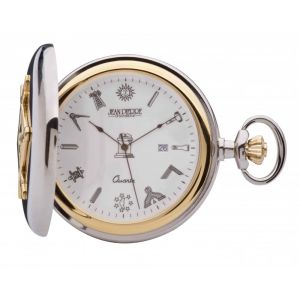 Two Tone Full Hunter Masonic Masonic Jean Pierre Of Switzerland Pocket Watches Pocketwatch Uk